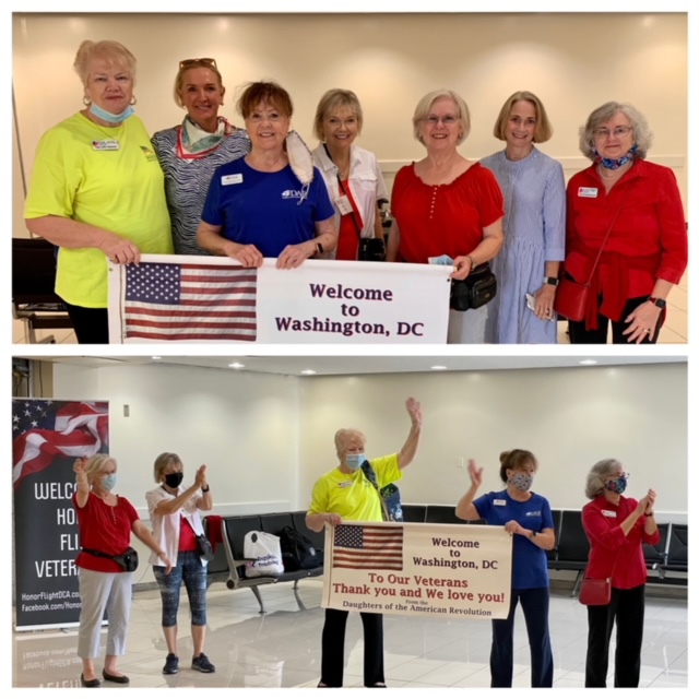 Honor Flight Reception 2022 at Reagan International Airport.